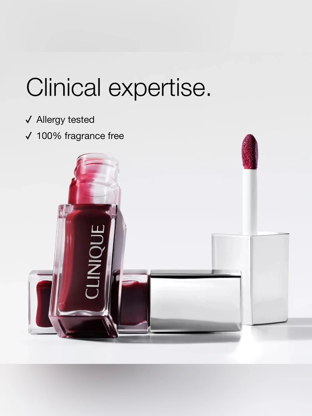 NEW✅ Clinique Pop Lip & Cheek Oil • Pink Honey • Glossy Hydrating Tint